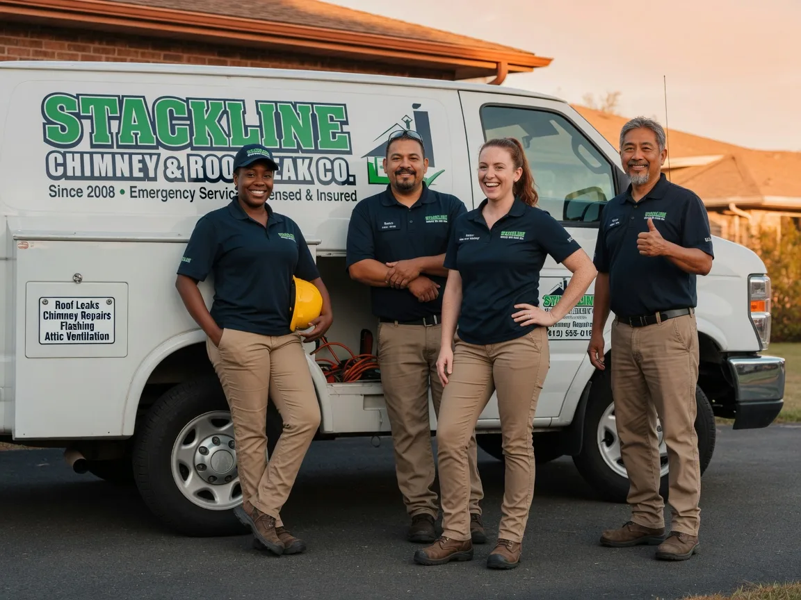 Chimney flashing repair company in Perkasie, PA